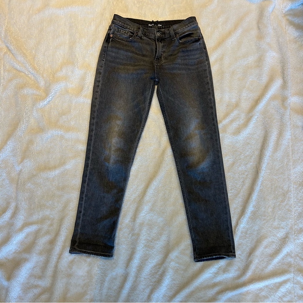 old navy washed black jeans